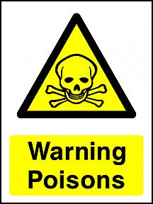 Poisons Sign