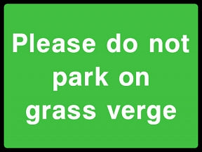 Grass Verge Sign