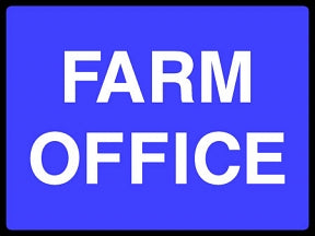 Farm Office Sign