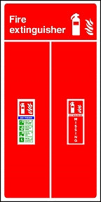 Extinguisher ABC Powder Sign
