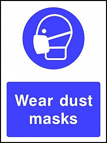 Wear Dust Masks Sign