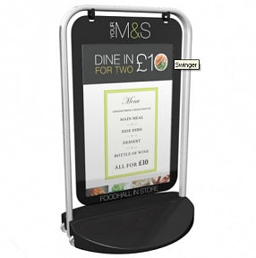 Swinger 3000 Poster Pavement Signs