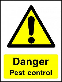 Pest Control Sign