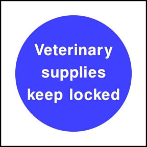 Veterinary Supplies Sign