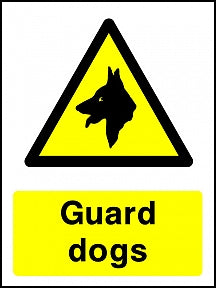 Guard Dogs Sign