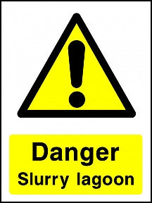 Slurry Lagoon Sign