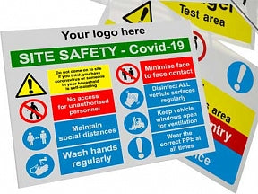 Covid Site Safety Sign