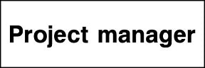 Project Manager Sign