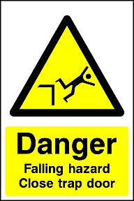 Falling Hazard Sign