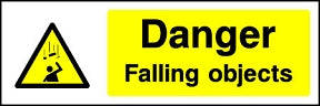 Falling Objects Sign