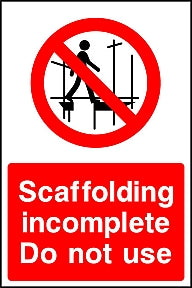 Scaffolding Incomplete Sign