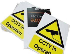 CCTV In Operation Sign *Clearance*