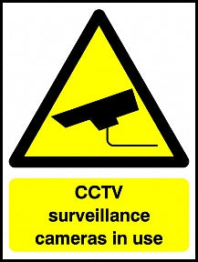 CCTV Cameras in use Signs