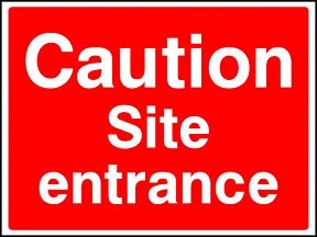 Site Entrance Sign