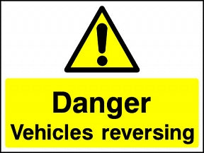 Vehicles Reversing Sign