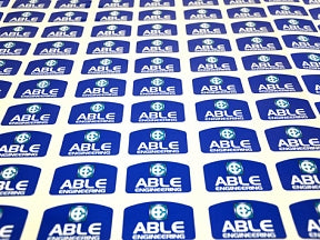Waterproof Vinyl Labels