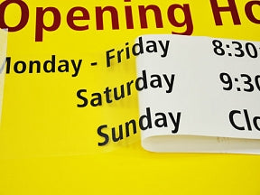 Cut Vinyl Lettering