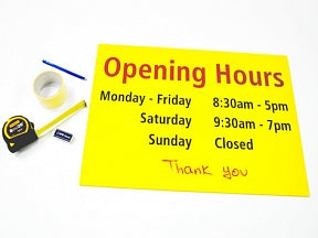 Cut Vinyl Lettering