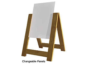 Rustic Wooden A-Boards