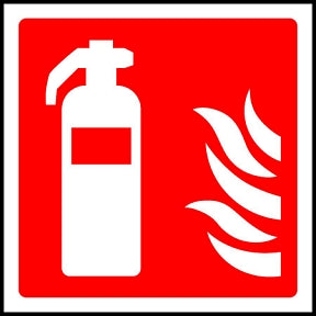 Fire Extinguisher SQ Sign