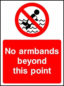 No Armbands Sign