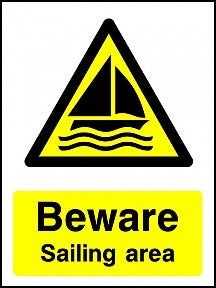 Sailing Area Sign