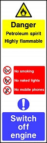 Switch off Engine Sign