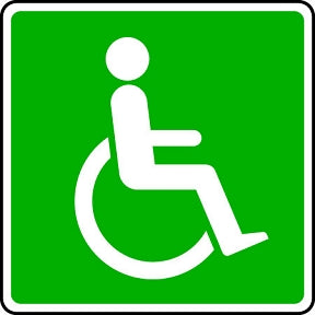 International Disabled Sign Sign