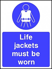 Life Jackets Sign