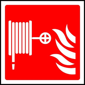 Fire Hose SQ Sign