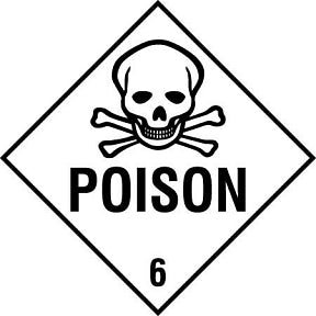 Poison 6 Sign