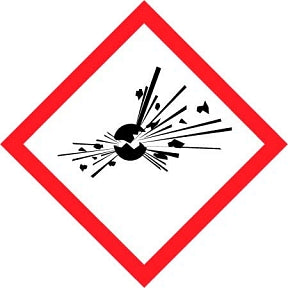 Explosive SM BR Sign