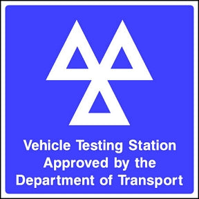 MOT Testing Station Sign