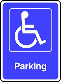 Disabled Parking Sign