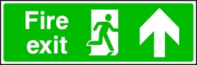 Fire Exit (forward) Sign