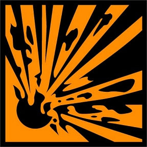 Explosive SM BO Sign
