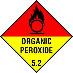 Organic Peroxide 5.2 Sign
