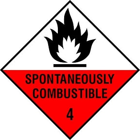 Spontaneously Combustible 4 Sign