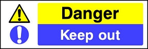 Keep Out Sign