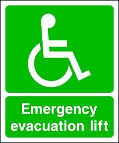 Emergency Lift Sign