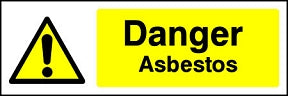 Danger Asbestos Sign