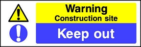 Construction Site Sign