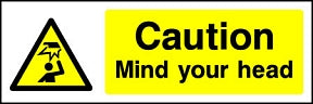 Mind Your Head Sign