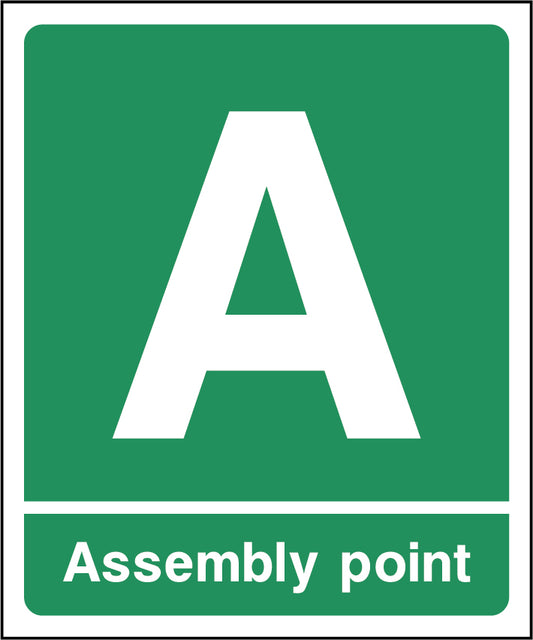 Assembly Point A Sign