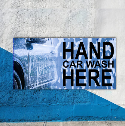 Hand Car Wash Here