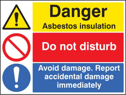 Asbestos Report Immediately Sign