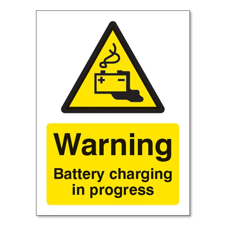 Battery Charging Sign