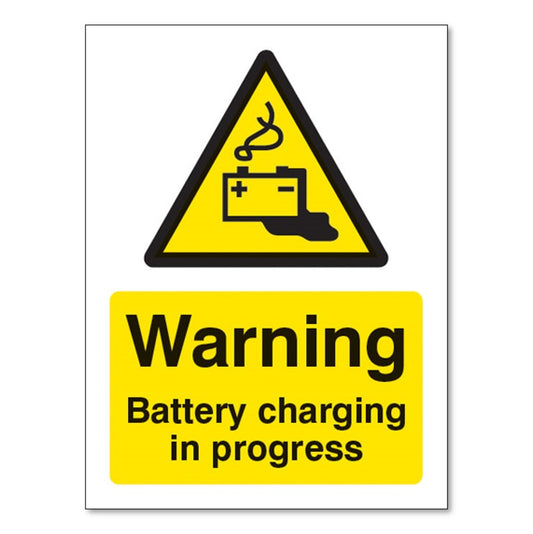 Battery Charging Sign
