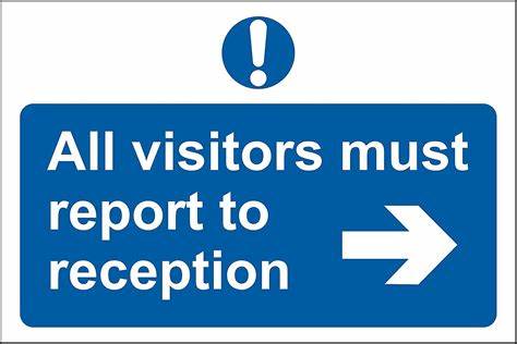 All Visitors Sign